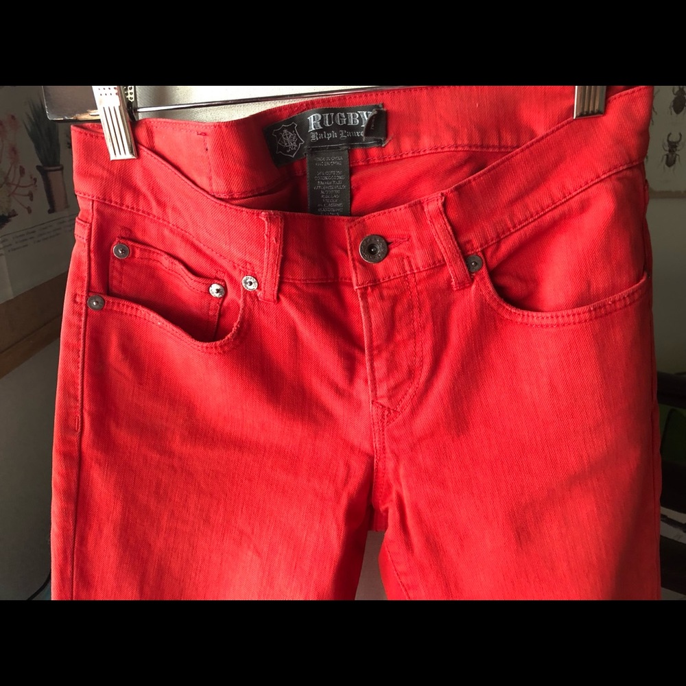 Red denim. - Picture 5 of 5